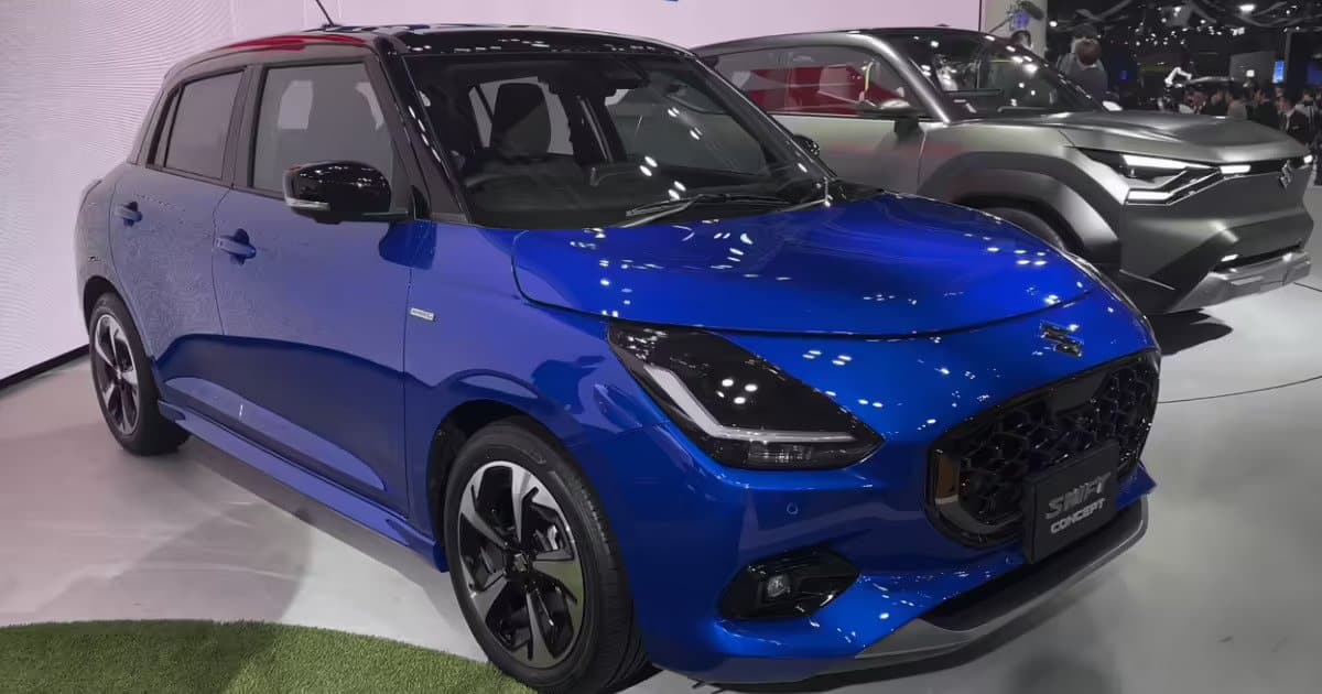 Maruti Suzuki ने शोकेस किया अपनी new Swift hybrid 2024, 35 km देगा